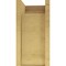 Ekena Millwork 11"W x 11"D x 22"H Wide Sheridan Rough Cedar Woodgrain TimberThane Corbel, Primed Tan CORUR11X11X22SHERCPR - alternate 3